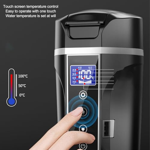 Tetera Eléctrica de Viaje 500ml Negra miniatura 5