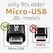 SPARKED Charger Charging Cable Micro USB for JBL Flip 2, Clip 1, Charge 3, Go, Go 2, Pulse, Trip, Link 20, Tune 500BT Bluetooth Wireless Speaker Replacement Fast Charge Power Supply Cord Lead Wire UK