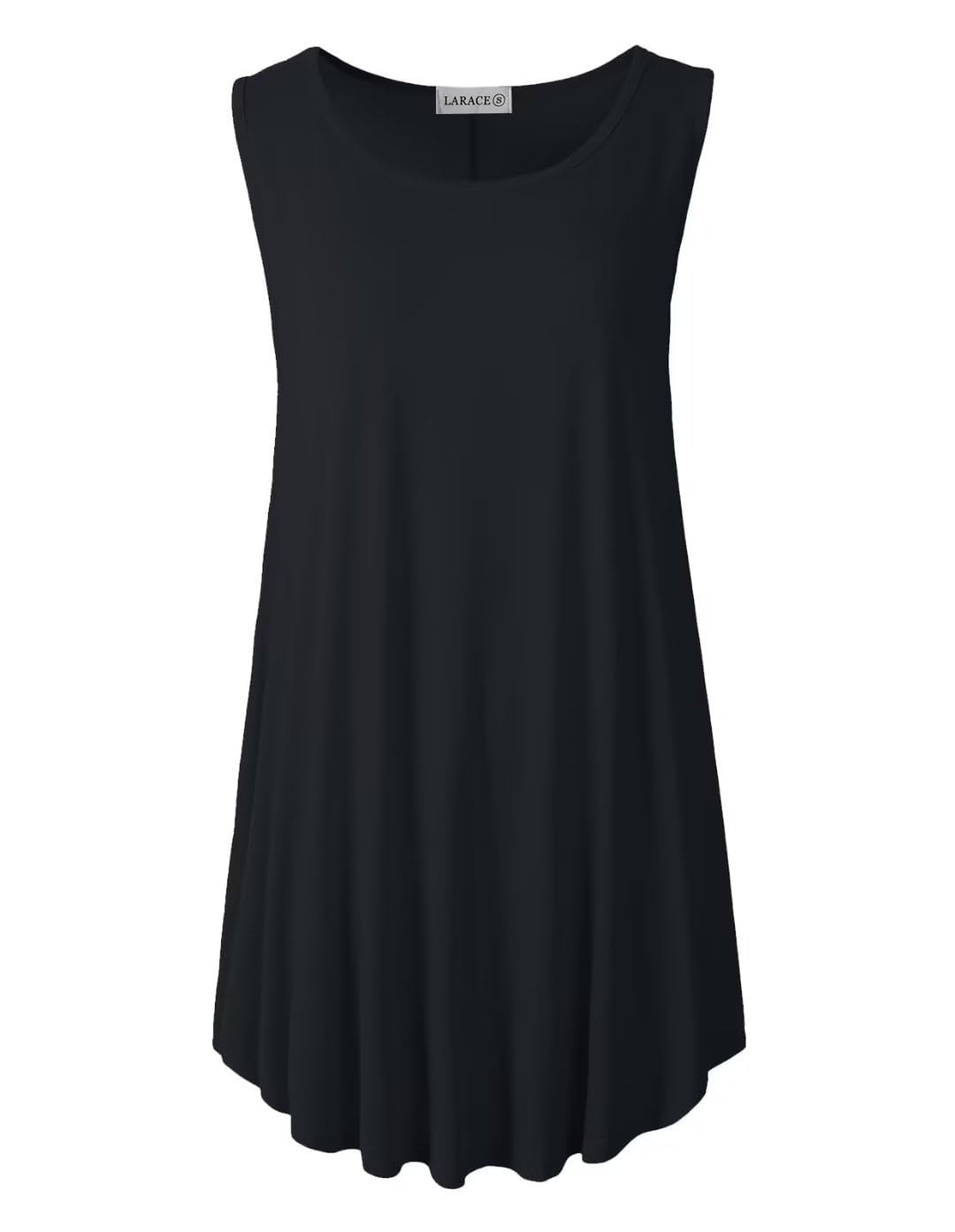LARACE Tank Tops for Women Plus Size Sleevelss Tunic Casual Summer Clothes Swing Shirts for Leggings