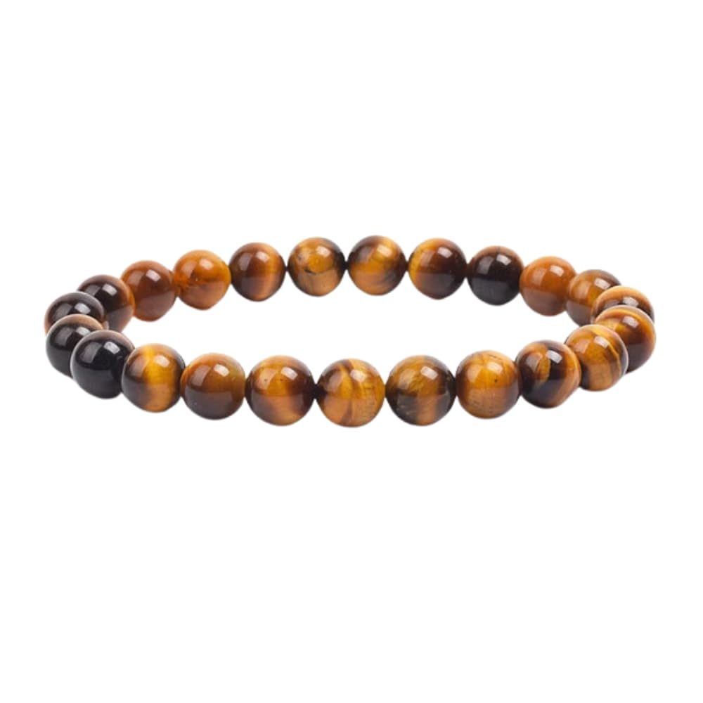 Marka Jewelry Tiger Eye Bracelet for Men Women, Natural Certified Original Beads 8 mm Size Pack of 1 (B08K8X6MYF) Amazon Price History, Amazon Price Tracker