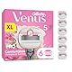 Gillette Venus Pro ComfortGlide Tropical Damen Rasierklingen mit Granatapfel Duft, 6 Ersatzklingen