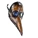 Plague Doctor Handmade Genuine Leather Mask