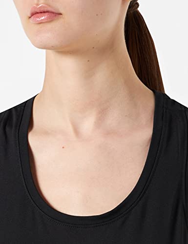 Amazon Essentials Women's Tech Stretch Racerback Tank Top (Available In Plus Size), Pack Of 2, Black, Medium #TOP4