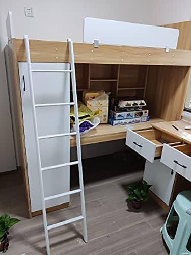 Heavy Duty Bunk Bed Ladder - Sturdy Hook-on Replacement Ladder for Loft Beds, Easy Assembly, Ideal for RVs & Dorms, 150cm/59 Length