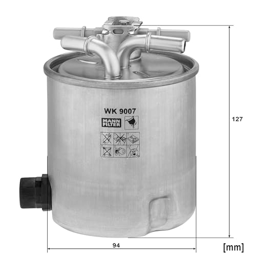 Filtre à carburant MANN-FILTER WK 9007 auto utilitaire thermique