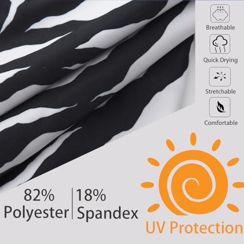 Ubestyle UPF 50+ High Waist Women's Swim Pants Swim Leggings Swimming Tights Rash Guard Pants Sun Protective