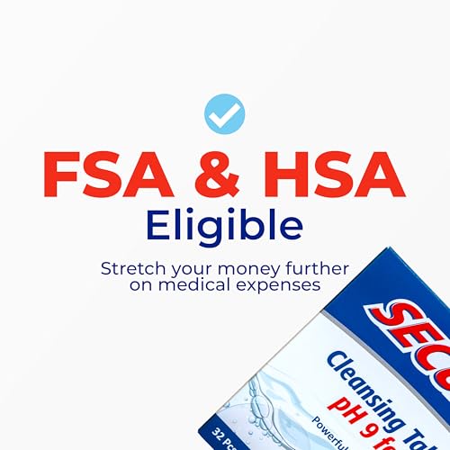 Secure Daily Cleansing Tablets - pH 9 Formula Thoroughly Cleans Dentures - Fights Odors, Stains & Germs - For Dentures, Nightguards, Retainers & Partials - 32 Tablets (1 Pack) - Thumbnail 6