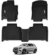ToughPRO All-Weather Rubber Floor Mats For Mercedes-Benz GLE Class 2020-2025 - Black