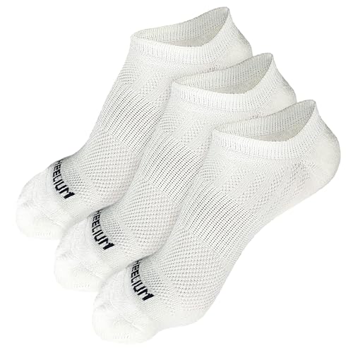 Image of HEELIUM Bamboo Ankle Socks for Men & Women | Ultra-Soft, Odour-Free, Thin & Breathable | 3X Softer than Cotton | Sizes - M (UK 4-8) & L (UK 9-13)