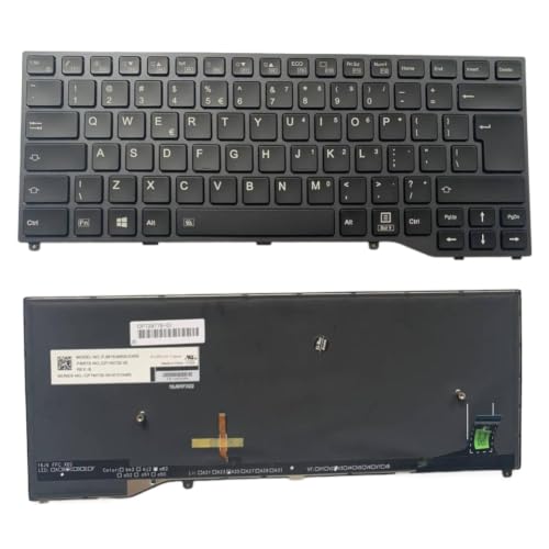 �o�b�N���C�g�L�[�{�[�h 7U14A1 7U14A2 �Ή� Fujitsu LifeBook U7410 U747 U748 U749 E548 E448