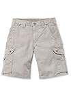 Hammerschlaufe am linken Bein Carhartt RipStop Cargo Shorts Farbe:-Desert Gr:-W31