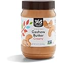 16 Oz 365 by Whole Foods Market, Creamy Cashew Butter