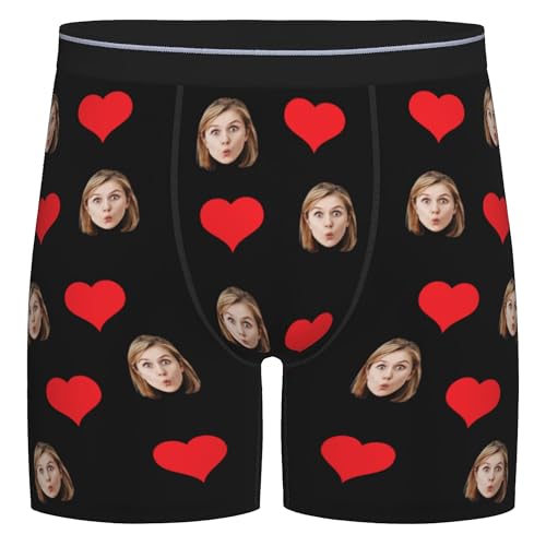 Personalized Boxers for Christmas Birthday Gifts Custom Boxers for Woman Men Husband Boyfriend