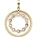 Produktbild JEWELS BY LEONARDO Anhänger Clip & Mix Bobby  Ketten-Anhänger aus goldfarbenem Edelstahl  beweglicher Innenring  Schmuck Geschenk für Frauen  024944