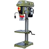 GENERAL INTERNATIONAL 12' Commercial Benchtop Drill Press - Variable Speed Drilling Machine with Built-in Light Guide & Anti-Vibration Technology - 75-010 M1