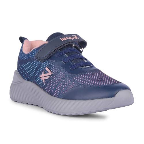 Image of Liberty Leap7x NITKID-4E Walking Shoes for Kids with EVA Sole | Mesh Upper Suitable for Jogging & Gym| Quick-Wear Velcro Closure | Stylish, Lightweight & Comfortable Footbed | Sports Footwear