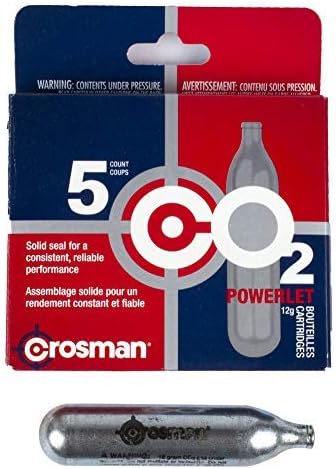 Crosman CO2 Cartridges for Air Rifles and Air Pistols