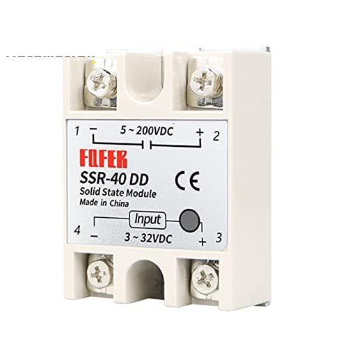 Relé SSR-25DD monofásico sin piezas móviles para evitar fallos por chispas 2