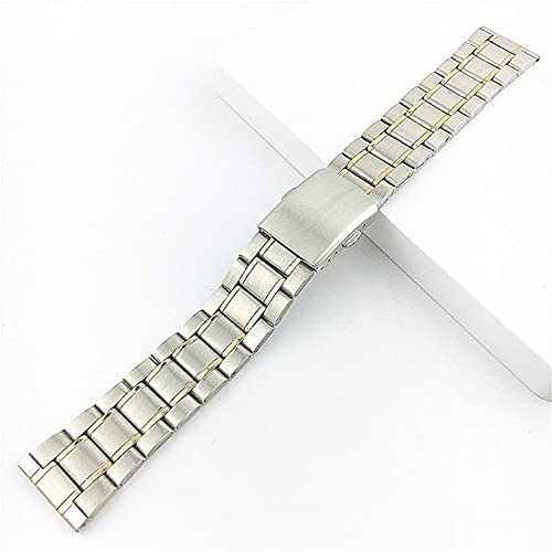 Bracelet de montre acier inoxydable réglable pour remplacer un bracelet usé de femme 20mm