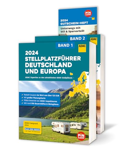 ADAC Stellplatzführer 2024 Deutschland und Europa: Über 6000 Stellplätze - mit rund...