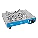 Campingaz Camp Bistro DLX - Hornillo de gas, hornillo de camping compacto con encendido piezo, hornillo de cartuchos resistente con protección contra sobrecalentamiento, Color Azul, Talla única