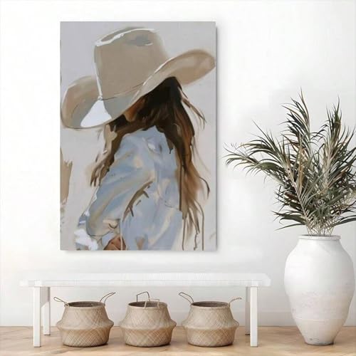 Affiche murale sur toile style western pour une ambiance douce - 3