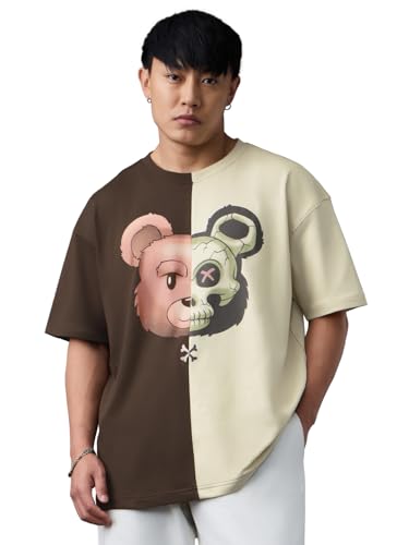 T-shirt décontracté surdimensionné pour le style urbain des hommes et garçons