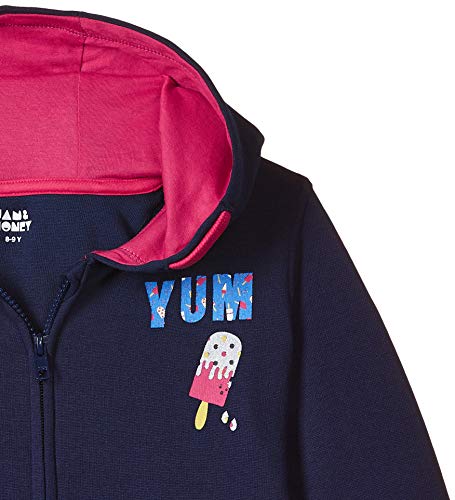 Image of Amazon Brand - Jam & Honey Girl's Cotton Winter Regular Fit Hooded Sweatshirt