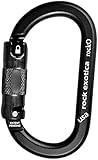 OmniProGear Rock Exotica Rocko Auto-Lock Black Carabiner C3A-B