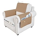 LARGEMENT UTILISÉ: Housse de canapé matelassée épaisse pour vous et votre animal de compagnie à utiliser à tout moment. Convient pour chaises, fauteuils, canapés, chaises longues et canapés sectionnels, mettre à jour et décorer le canapé, facile à installer et à enlever