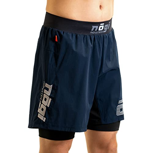Ghost 7" Premium Lined Grappling Shorts - Neptune Blue3