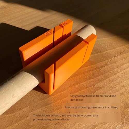 Herramienta de ángulo de corte compacta caja de ingletes manual para madera 2