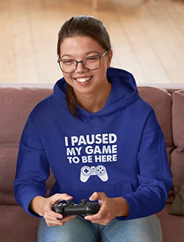 I Paused My Game To Be Here Gamer Hoodie Funny Gift Gaming Hoodies For Men #TOP3