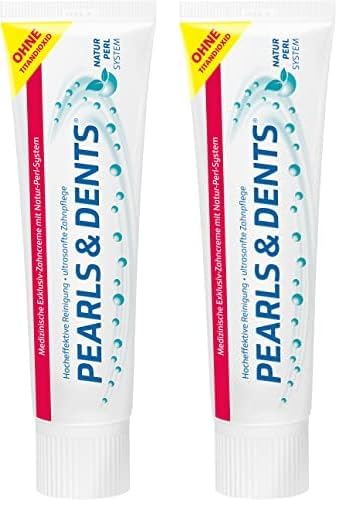 Dr. Rudolf Liebe Nachfolger Pearls & Dents Zahnpasta, 100 ml (Packung mit 2)