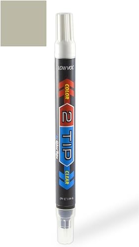 Vista 11 de ColorRite 2Tip para Buick Enclave - Pintura de retoque automotriz, gris metálico (parachoques) WA8945, paquete de color y capa transparente WA8945