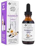 Pure Inventions, Water Infusion Drops, Calm and Balance, (Tranquility Vanilla) - 2 Ounce