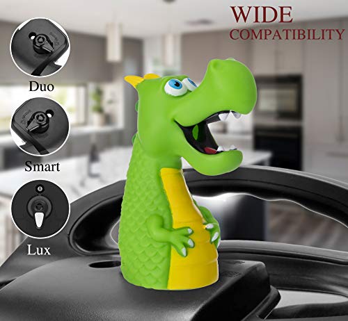 Yolococa Steam Release Diverter For Instant Pot Cupboards Cabinets Protector 360° Redirect Silicone Kitchen Accessory (Green Dragon)