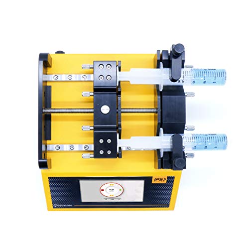 Ips Series Non-Medical Syringe Pump, Ips-13Rs Syringe Pump, Infuse & Withdrawal, Double Interdependent Channel With 5 Operation Modes And 5 Recipes For Veterinary & Laboratory #TOP4