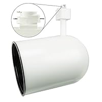 Algopix Similar Product 6 - White Cylinder Track Fixture Operates