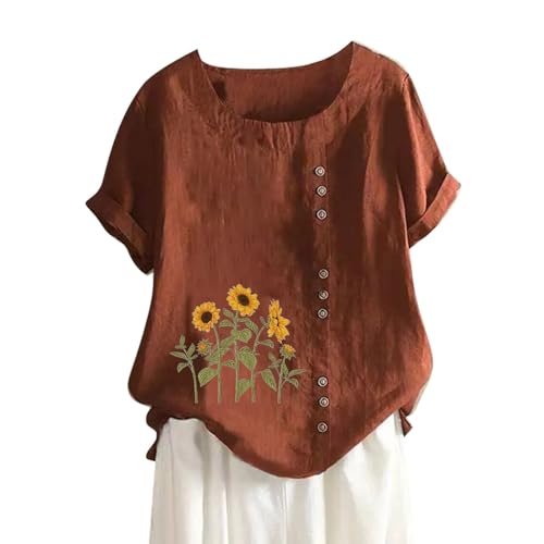 Ropa Black Friday Camisetas Blancas Mujer Blusas Tallas Grandes Fiesta Camiseta Verano Media Manga Camisas De Elegantes Y Sin Negras Blusa Elegante Algodon Rojo Hombro Descubierto Hippie Top