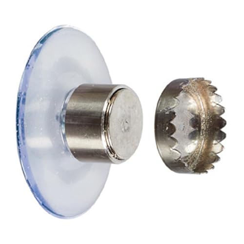 Jabonera con Ventosa, Soporte magnético para jabón con Ventosa, Soporte magnético para jabón de Ducha, para baño, Lavabo, bañera, Cocina