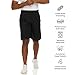 Essential Elements Men’s Athletic Shorts 4 Pack – Quick-Dry Moisture Wicking Basketball, Gym & Workout Shorts with Pockets