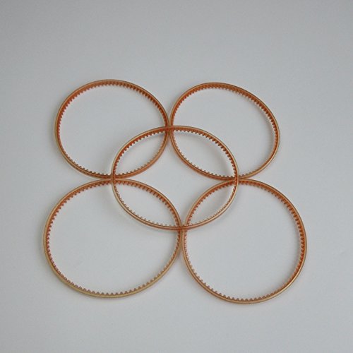 Lot de 5 courroies de moteur pour Singer 15 Classe 15-30 185 337 338 347 348 413 413K + Cover