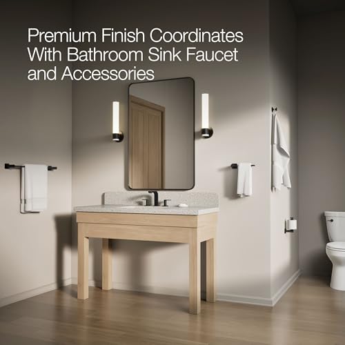 KOHLER 9466-L-BL levier de chasse d'eau noir mat WC suspendu - 5