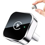 Mini Wireless CarPlay Adapter for iPhone, 2025 Upgrade Wired CarPlay to Wireless, Mini USB Design for Cars with Built-in Wired Apple CarPlay, Plug and Play, Fast Stable Connection Car Play for iPhone