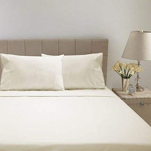 1200 Thread Count Three (3) Piece California King Size Solid Duvet Cover Set, 100% Egyptian Cotton, Premium Hotel Quality California King Off-white