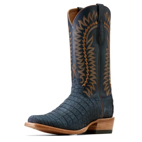 ARIAT Men's Futurity Finalist Exotic Caiman Western Boot Square Toe - 10047710