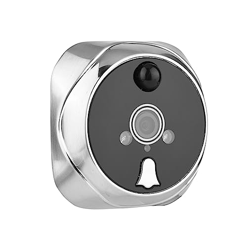 Visor De Porta Digital Olho Mágico E Campainha 24 Horas Segurança Residencial Zoom 3X Câmera Olho Má