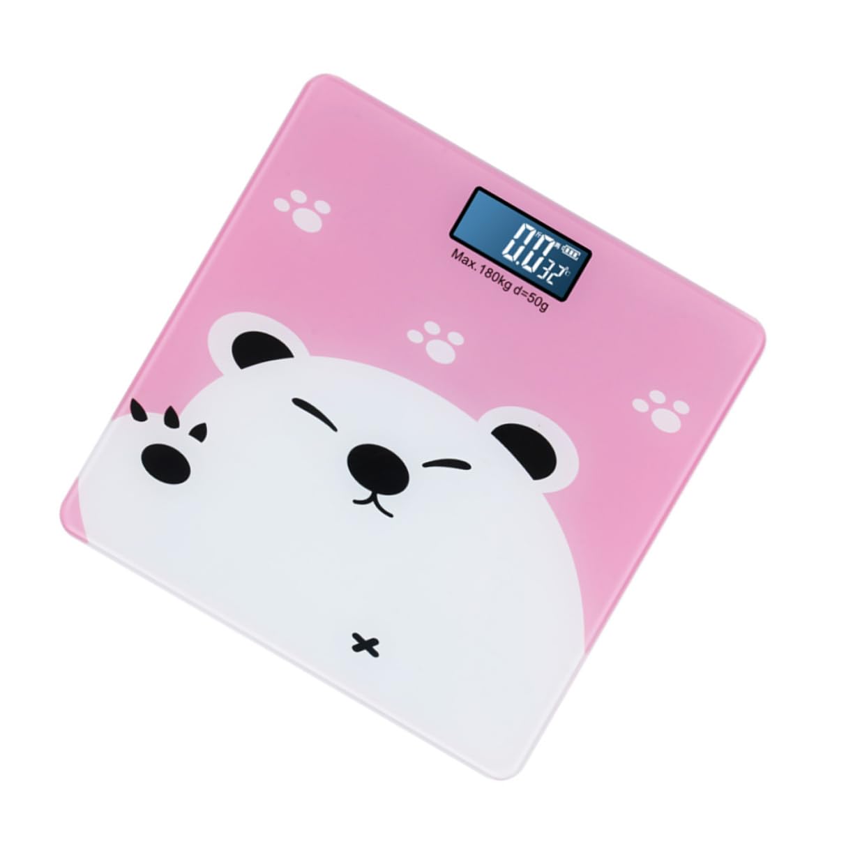 Digital Baby Scale Electronic Scale for Weight Pet Adult Indoor Temperature Detector Super Thin Flat Design