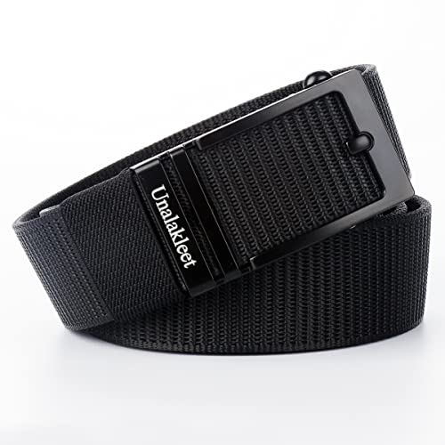 Unalakleet Men's Belt-Breathable Nylon Webbing Fully Adjustable Casual Belt Strap2